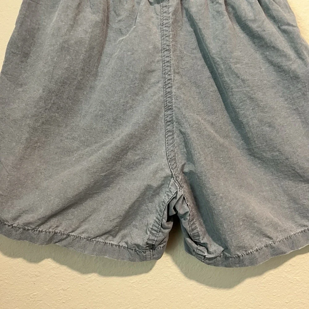 Gramicci Shorts Womens Medium Blue Gray Climbing Belted Hiking Gorp Outdoors USA